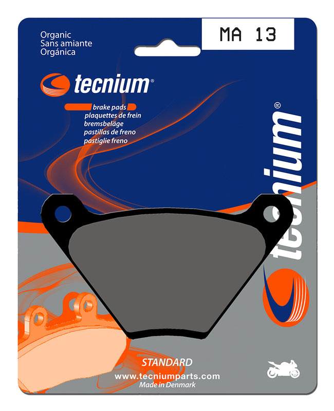 Pastillas de freno Tecnium MA13 Orgánicas TECNIUM MA13