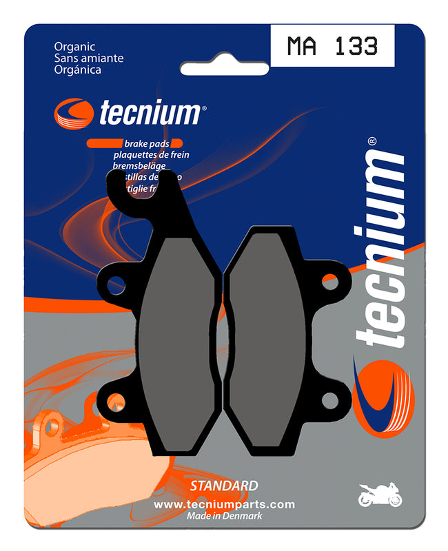 Pastillas de freno Tecnium MA133 Orgánicas TECNIUM MA133