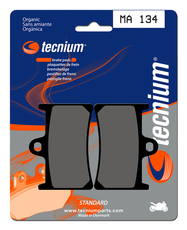 Pastillas de freno Tecnium MA134 Orgánicas TECNIUM MA134
