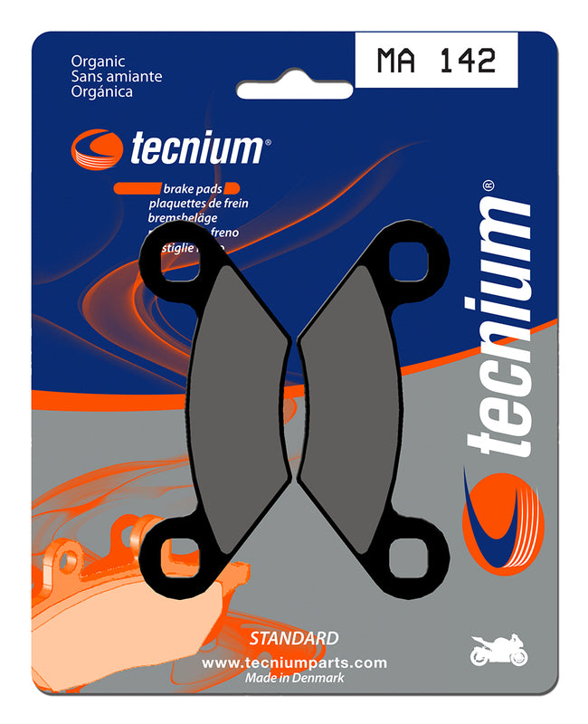 Pastillas de freno Tecnium MA142 Orgánicas TECNIUM MA142