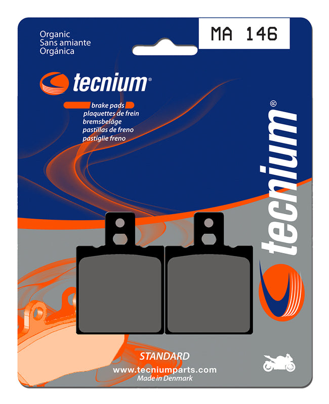 Pastillas de freno Tecnium MA146 Orgánicas TECNIUM MA146