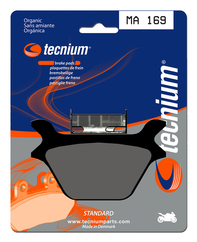 Pastillas de freno Tecnium MA169 Orgánicas TECNIUM MA169