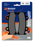 Pastillas de freno Tecnium MA183 Orgánicas TECNIUM MA183