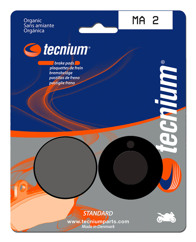 Pastillas de freno Tecnium MA2 Orgánicas TECNIUM MA2