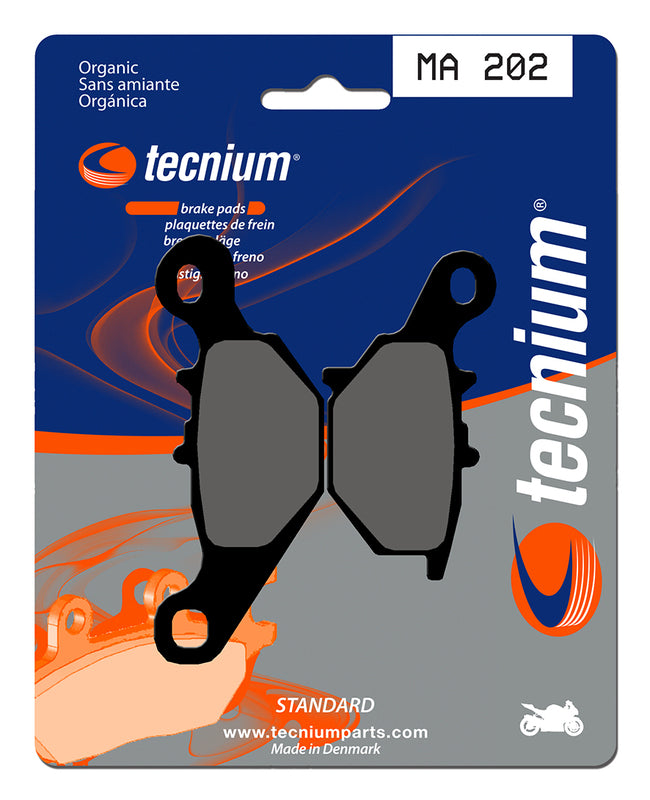 Pastillas de freno Tecnium MA202 Orgánicas TECNIUM MA202