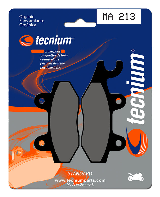 Pastillas de freno Tecnium MA213 Orgánicas TECNIUM MA213