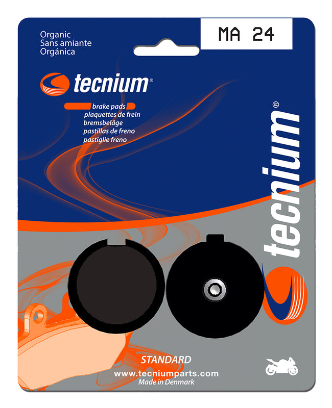 Pastillas de freno Tecnium MA24 Orgánicas TECNIUM MA24