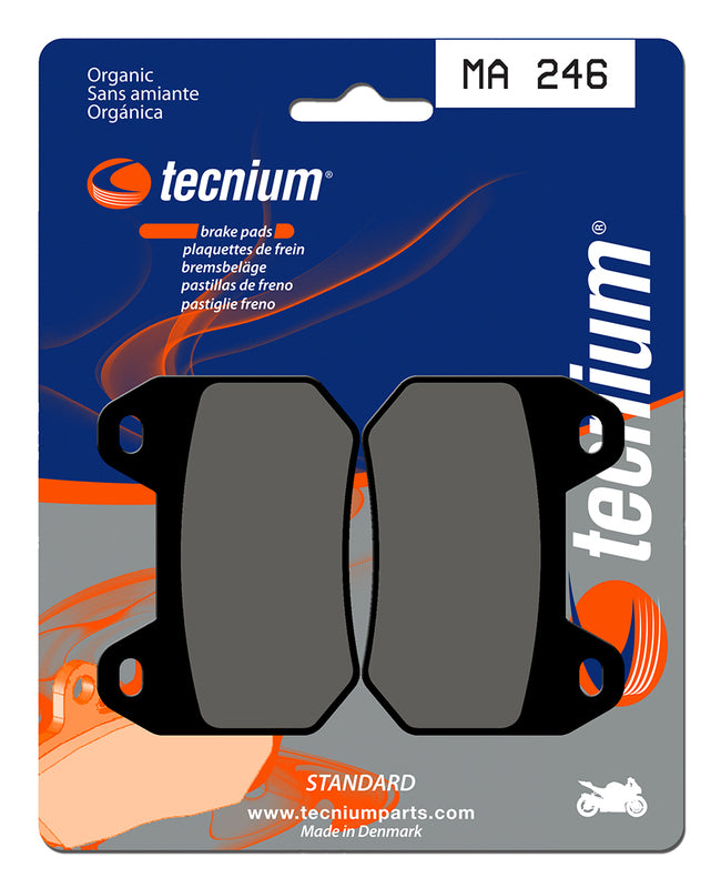 Pastillas de freno Tecnium MA246 Orgánicas TECNIUM MA246