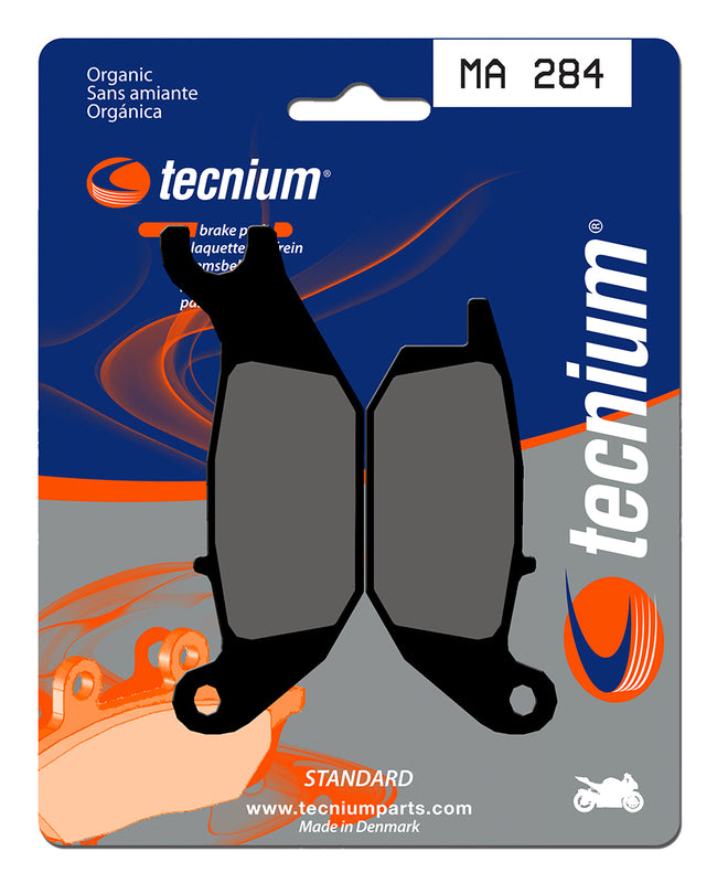 Pastillas de freno Tecnium MA284 Orgánicas TECNIUM MA284
