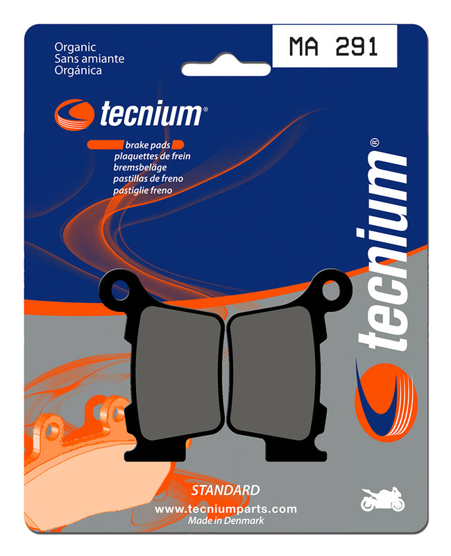 Pastillas de freno Tecnium MA291 Orgánicas TECNIUM MA291