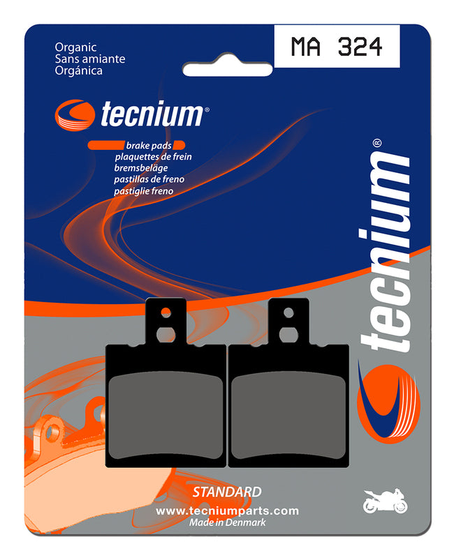 Pastillas de freno Tecnium MA324 Orgánicas TECNIUM MA324