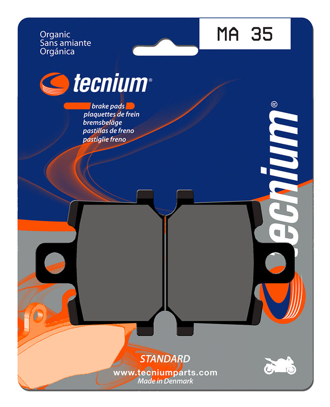 Pastillas de freno Tecnium MA35 Orgánicas TECNIUM MA35