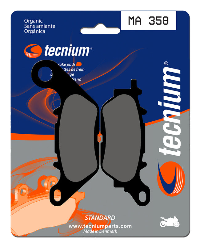 Pastillas de freno Tecnium MA358 Orgánicas TECNIUM MA358
