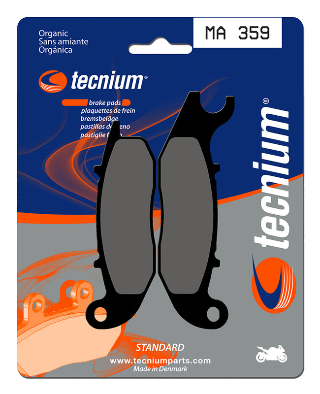 Pastillas de freno Tecnium MA359 Orgánicas TECNIUM MA359
