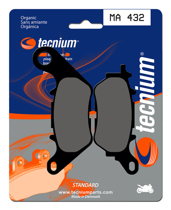 Pastillas de freno Tecnium MA432 Orgánicas Yamaha TECNIUM MA432