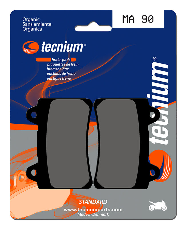 Pastillas de freno Tecnium MA90 Orgánicas TECNIUM MA90