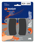 Pastillas de freno Tecnium MCR206 Sinterizadas Carbono TECNIUM MCR206