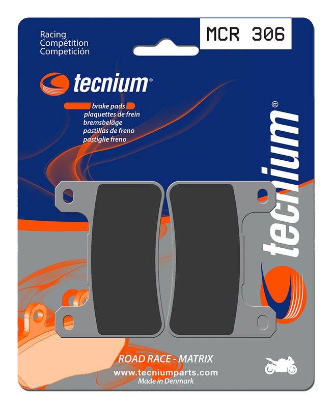Pastillas de freno Tecnium MCR306 Sinterizadas Carbono TECNIUM MCR306