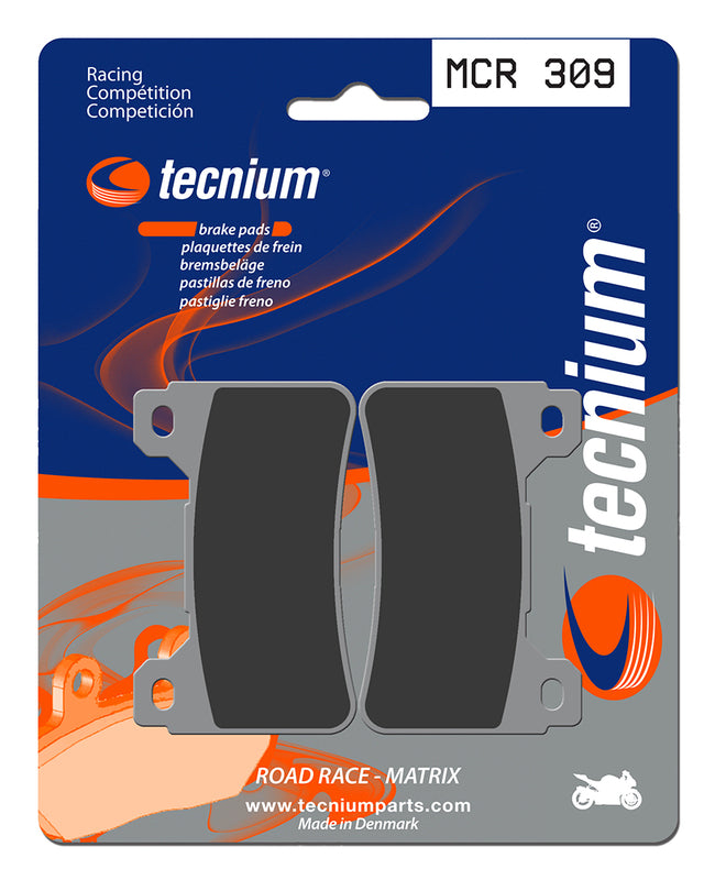 Pastillas de freno Tecnium MCR309 Sinterizadas Carbono TECNIUM MCR309