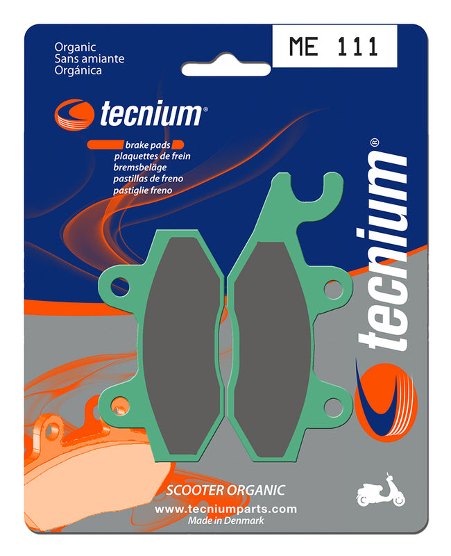 Pastillas de freno Tecnium Scooter orgánicas ME111 TECNIUM ME111