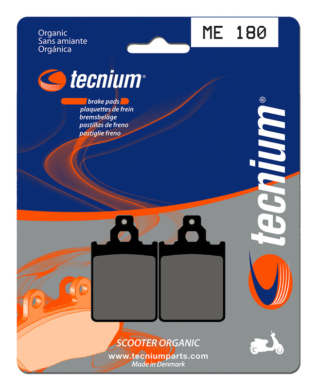 Pastillas de freno Tecnium Scooter orgánicas ME180 TECNIUM ME180