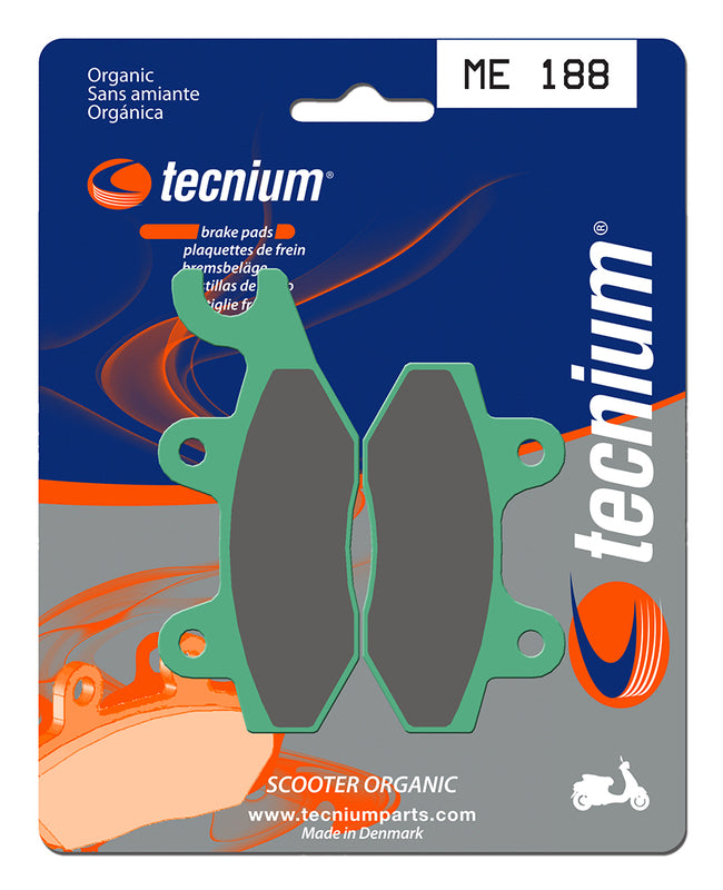 Pastillas de freno Tecnium Scooter orgánicas ME188 TECNIUM ME188
