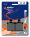 Pastillas de freno Tecnium Scooter orgánicas ME19 TECNIUM ME19