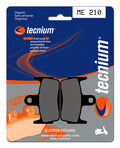 Pastillas de freno Tecnium Scooter orgánicas ME210 TECNIUM ME210