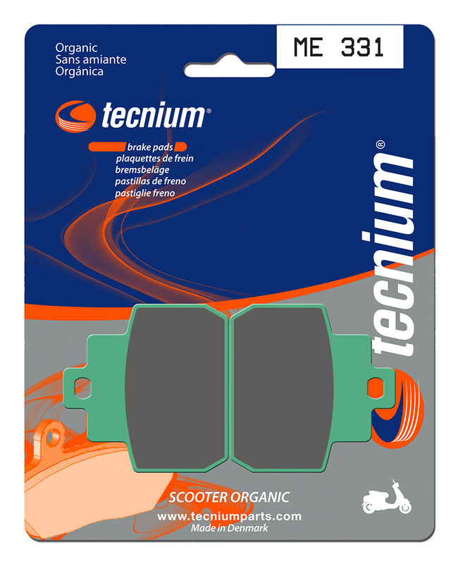 Pastillas de freno Tecnium Scooter orgánicas ME331 TECNIUM ME331