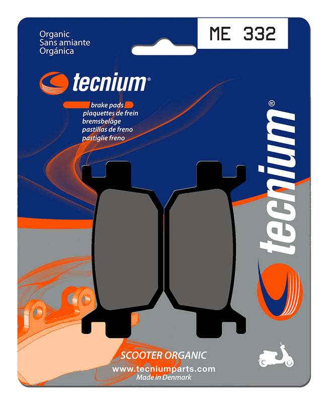 Pastillas de freno Tecnium Scooter orgánicas ME332 TECNIUM ME332