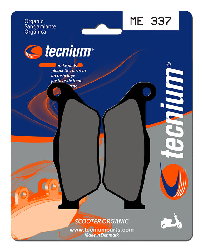 Pastillas de freno Tecnium Scooter orgánicas ME337 TECNIUM ME337