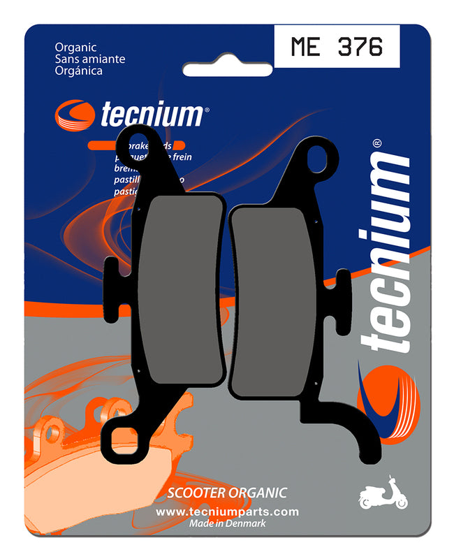 Pastillas de freno Tecnium Scooter orgánicas ME376 TECNIUM ME376