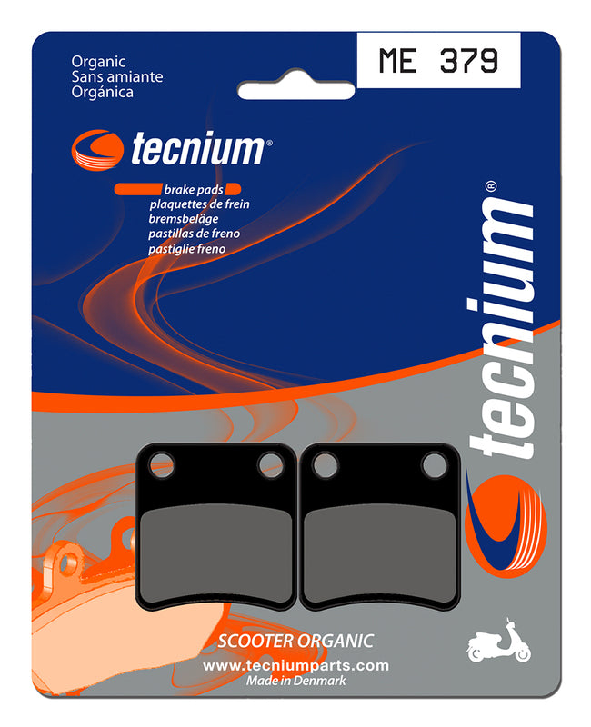 Pastillas de freno Tecnium Scooter orgánicas ME379 TECNIUM ME379