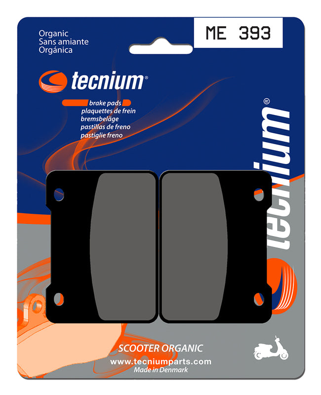 Pastillas de freno Tecnium Scooter orgánicas ME393 TECNIUM ME393