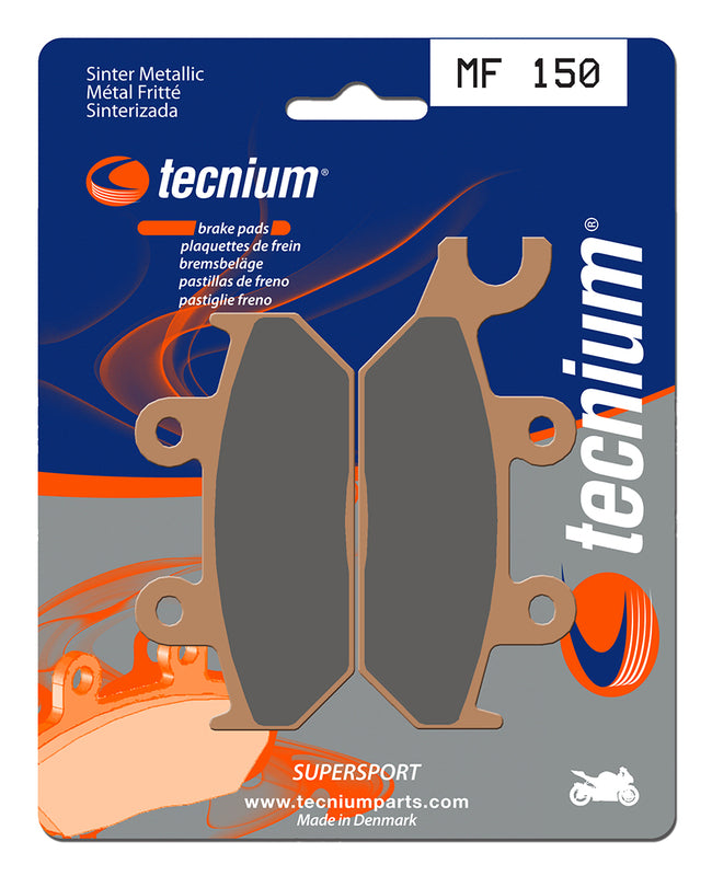 Pastillas de freno Tecnium MF150 Sinterizadas TECNIUM MF150