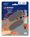 Pastillas de freno Tecnium MF205 Sinterizadas TECNIUM MF205