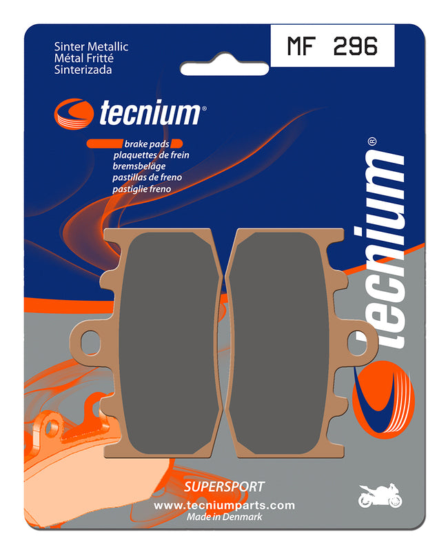 Pastillas de freno Tecnium MF296 Sinterizadas TECNIUM MF296