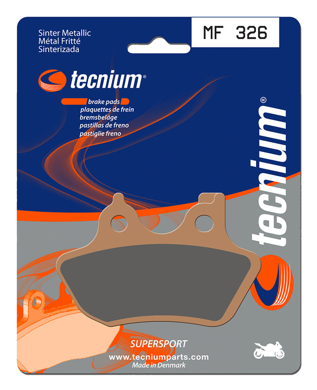 Pastillas de freno Tecnium MF326 Sinterizadas TECNIUM MF326