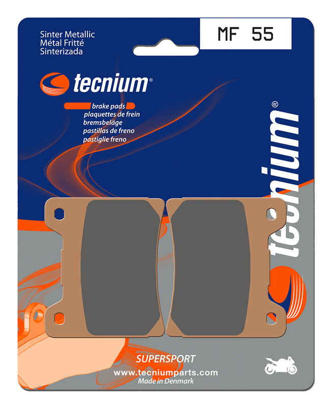 Pastillas de freno Tecnium MF55 Sinterizadas TECNIUM MF55