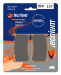 Pastillas de freno Tecnium sinterizadas delanteras alto rendimiento MFP124 TECNIUM MFP124