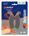 Pastillas de freno Tecnium MO103 Sinterizadas TECNIUM MO103