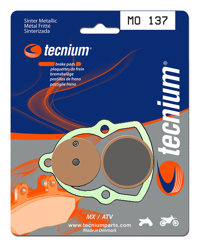 Pastillas de freno Tecnium MO137 Sinterizadas TECNIUM MO137