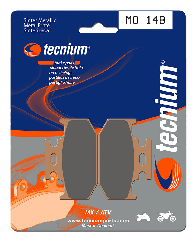 Pastillas de freno Tecnium MO148 Sinterizadas TECNIUM MO148