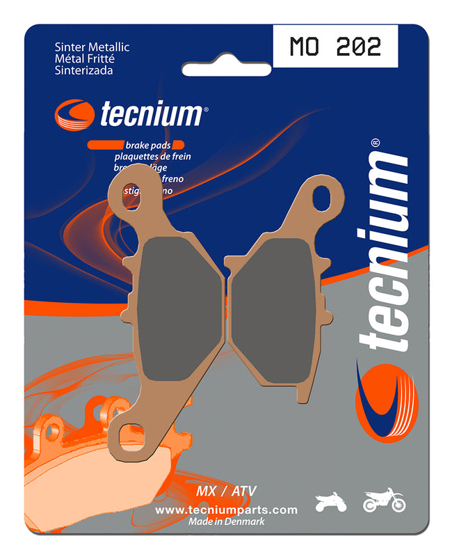 Pastillas de freno Tecnium MO202 Sinterizadas TECNIUM MO202