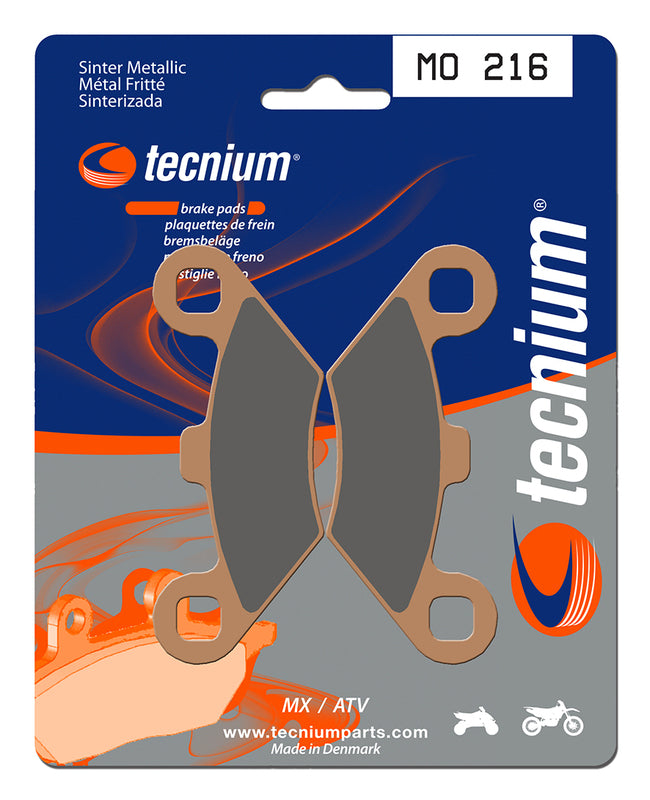 Pastillas de freno Tecnium MO216 Sinterizadas TECNIUM MO216