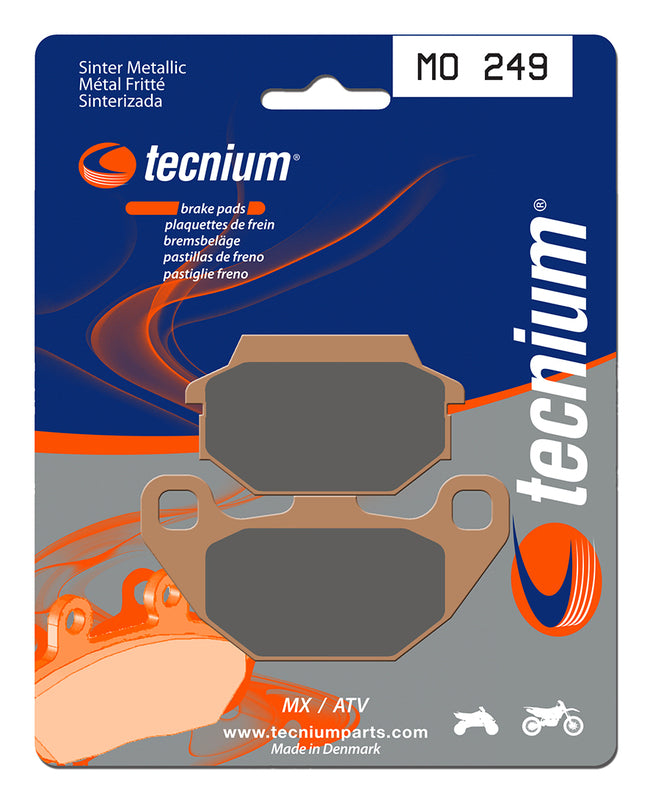 Pastillas de freno Tecnium MO249 Sinterizadas TECNIUM MO249