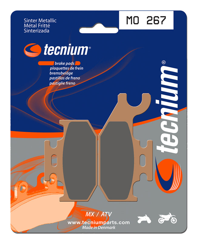 Pastillas de freno Tecnium MO267 Sinterizadas TECNIUM MO267