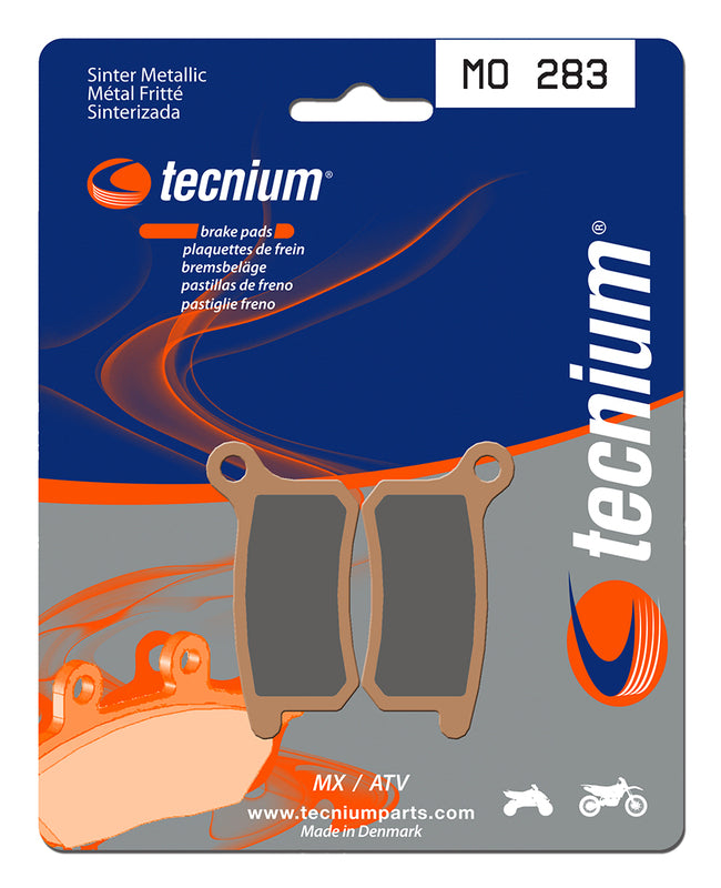 Pastillas de freno Tecnium MO283 Sinterizadas TECNIUM MO283