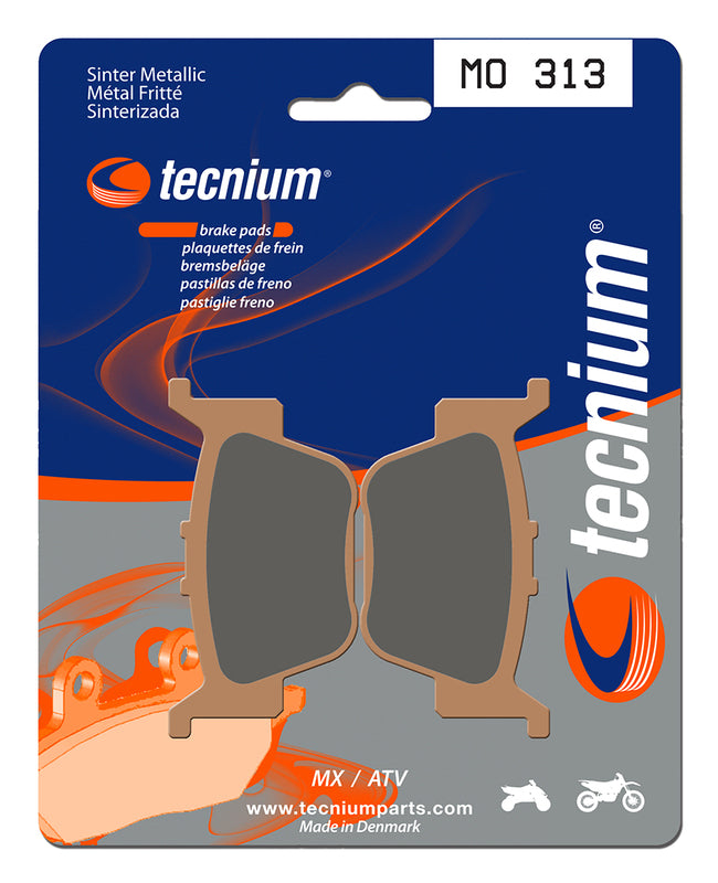 Pastillas de freno Tecnium MO313 Sinterizadas TECNIUM MO313