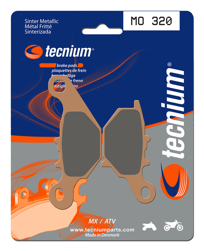 Pastillas de freno Tecnium MO320 Sinterizadas TECNIUM MO320
